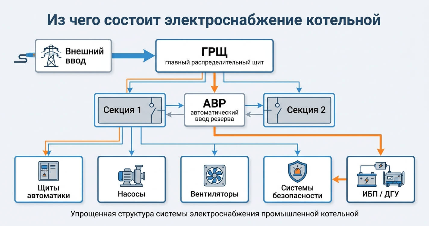 Химводоподготовка в паровой котельной
